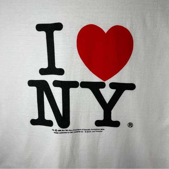 VTG 1996 I ❤️ NY Graphic T Shirt - Picture 5 of 9